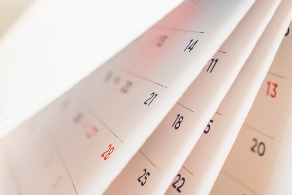 A calendar
